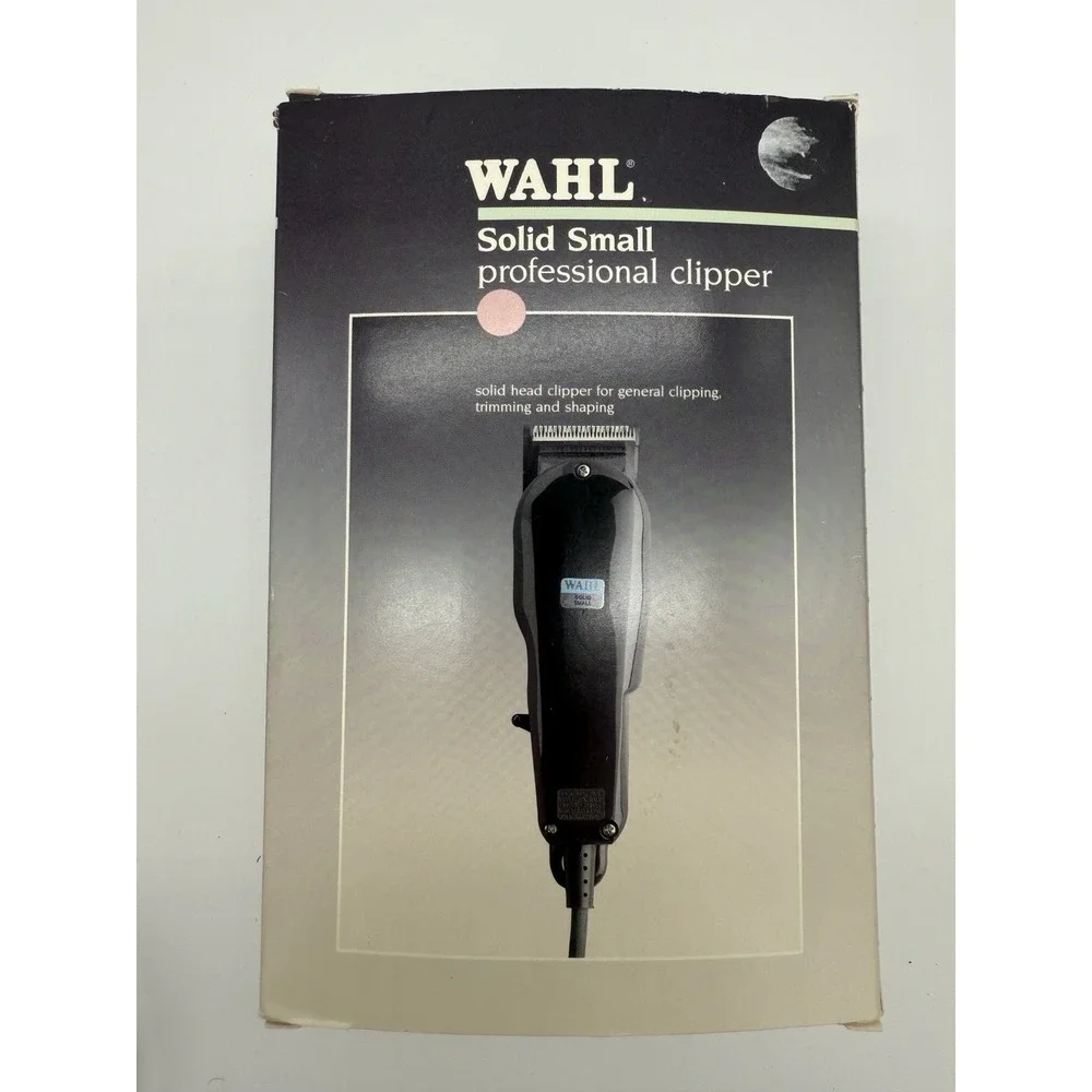 Vintage Wahl Solid‎ Small Electric Clipper Model 8100 DS W/Original Box USA